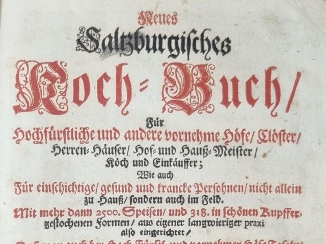 Neues Salzburgisches Kochbuch